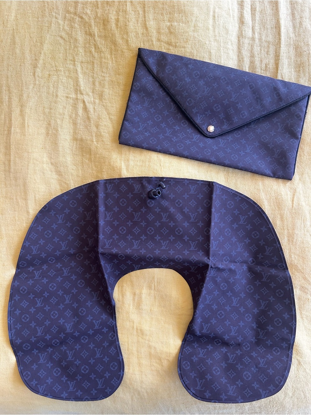 Louis Vuitton Travel Neck Pillow with Pouch